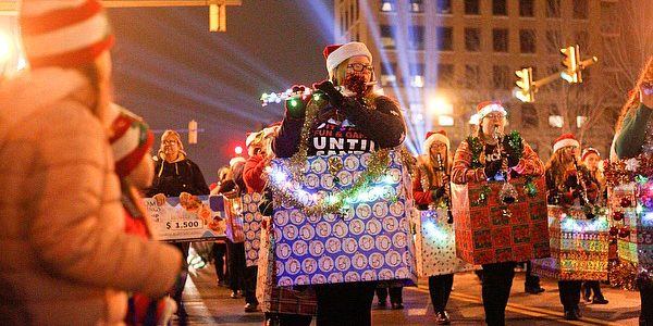 Thousands Usher In The Holiday Season With Holiday Parade & Tree Lighting