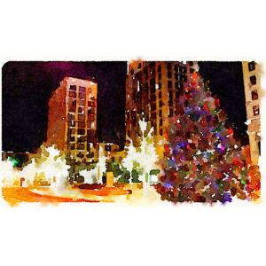 Youngstown CityScape Notecards - CHRISTMAS IN YOUNGSTOWN